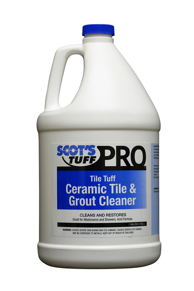 Tile Tuff Ceramic Tile and Grout Cleaner ( 4 - 1 Gallon Bottles )