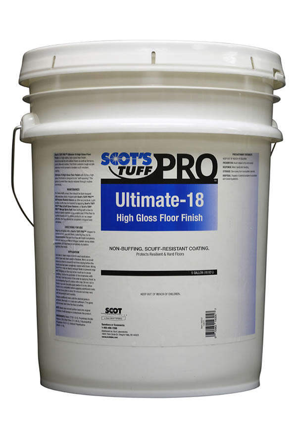 Ultimate-18 High Gloss Floor Finish