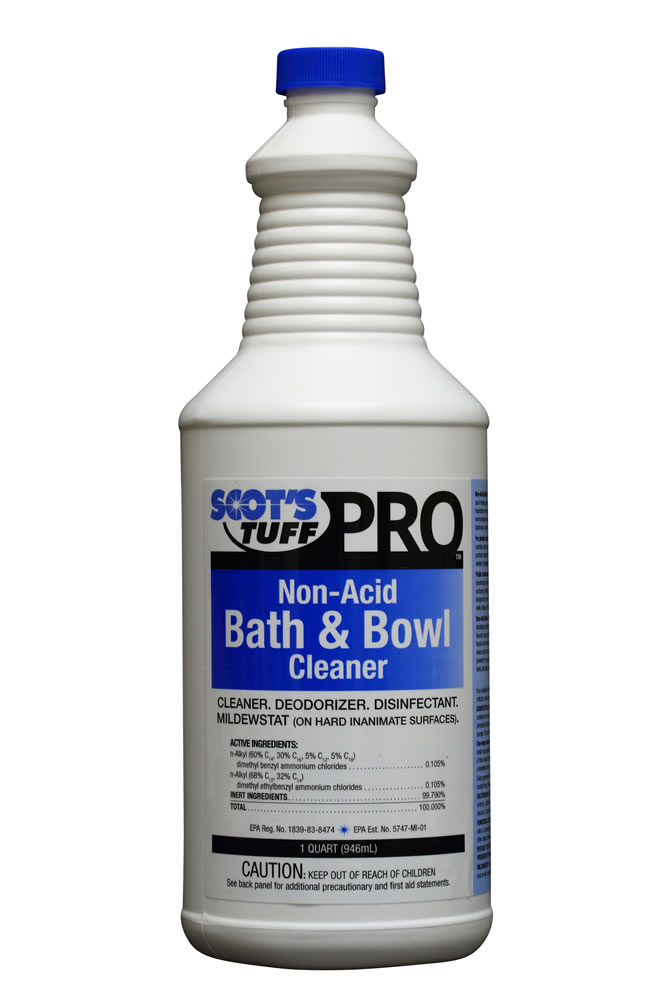 Non-Acid Bath & Bowl Cleaner ( 12 - 32oz. Bottles )